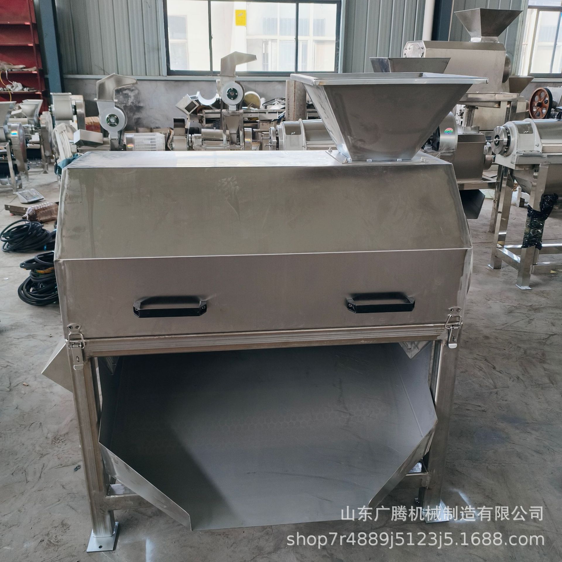 商用自动浆渣分离水果去核打浆机
