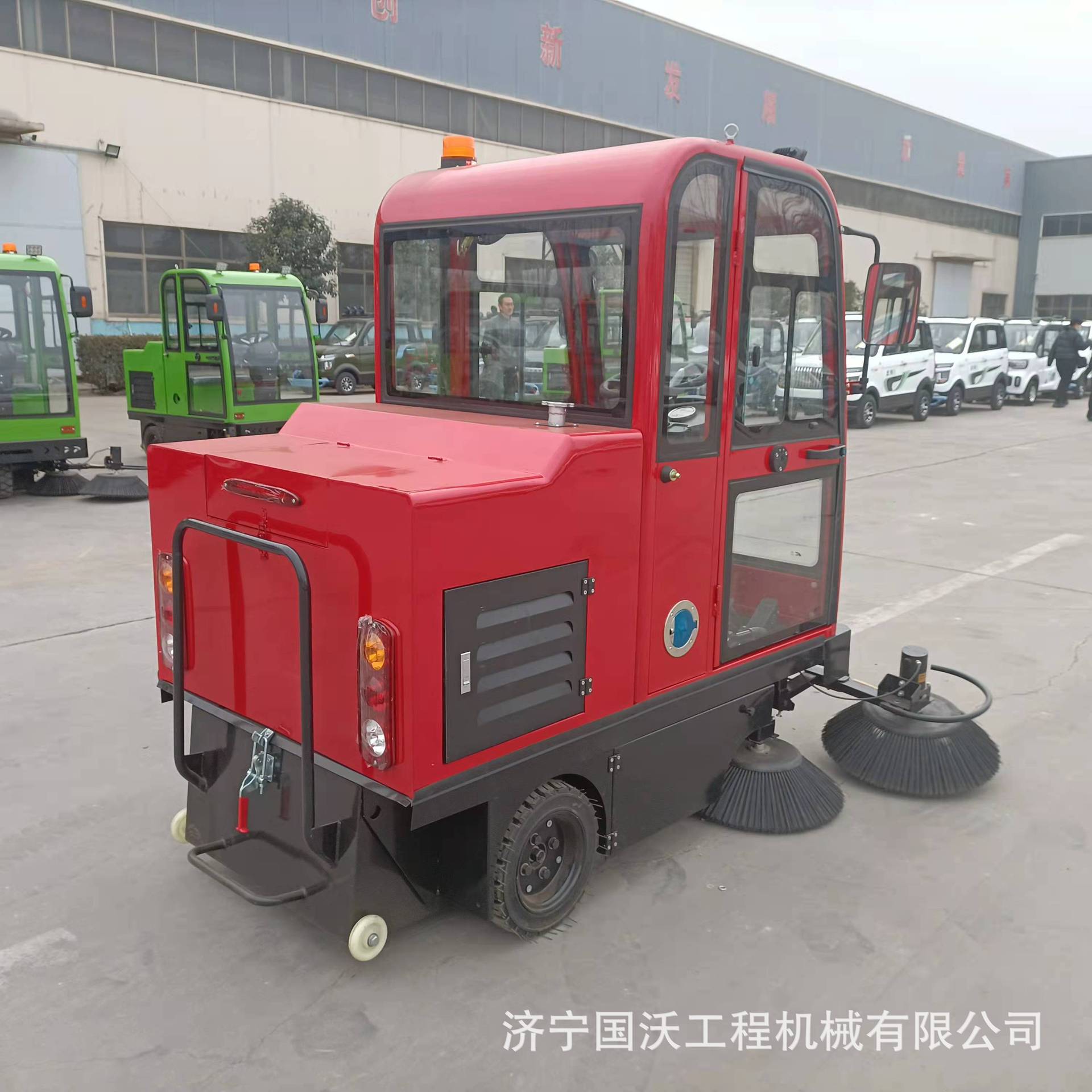 工地学校小型电动扫路车