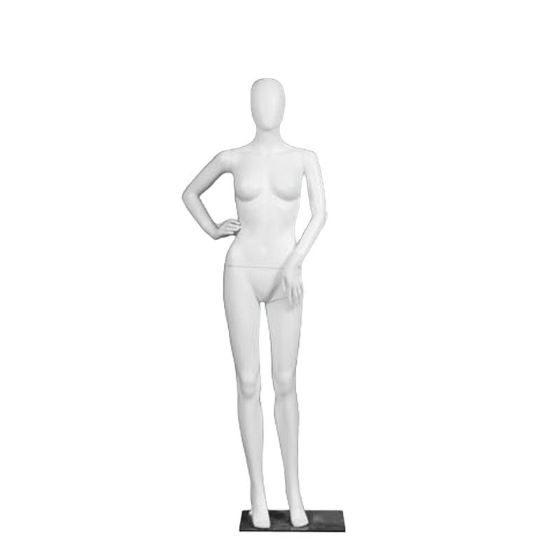 塑料模特白色人体模特女全身模特服装模特道具假人W模特橱窗展示