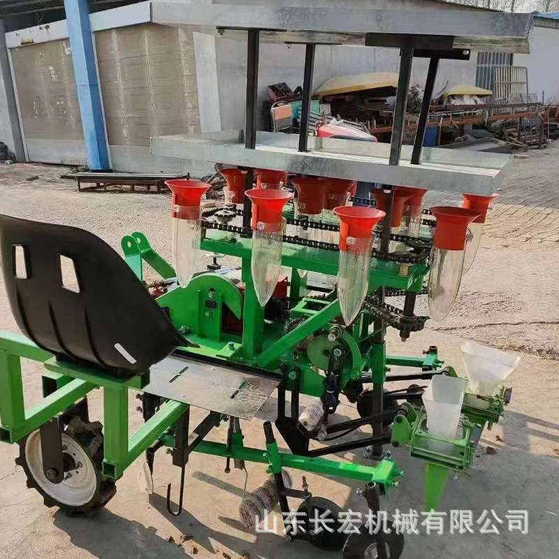 乘坐式瓜果栽苗移植器全自动秧苗移栽机蔬菜大棚苗种植机