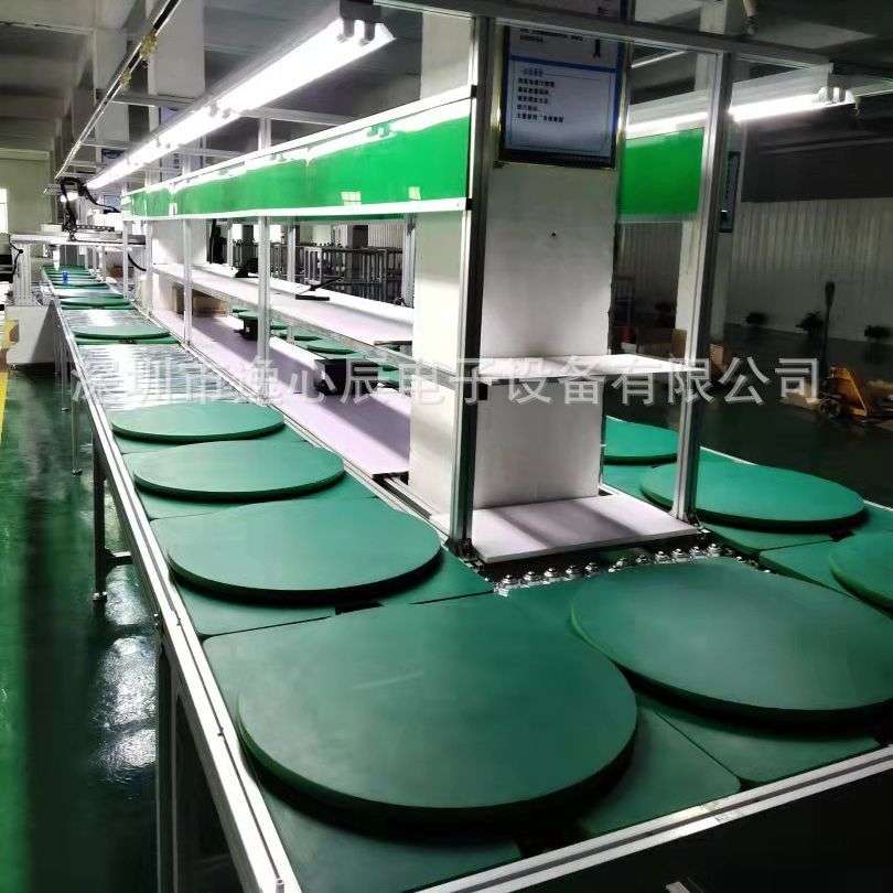 台州流水线竞速滑板车自动化生产设备非标制作倍速链工装板输送线
