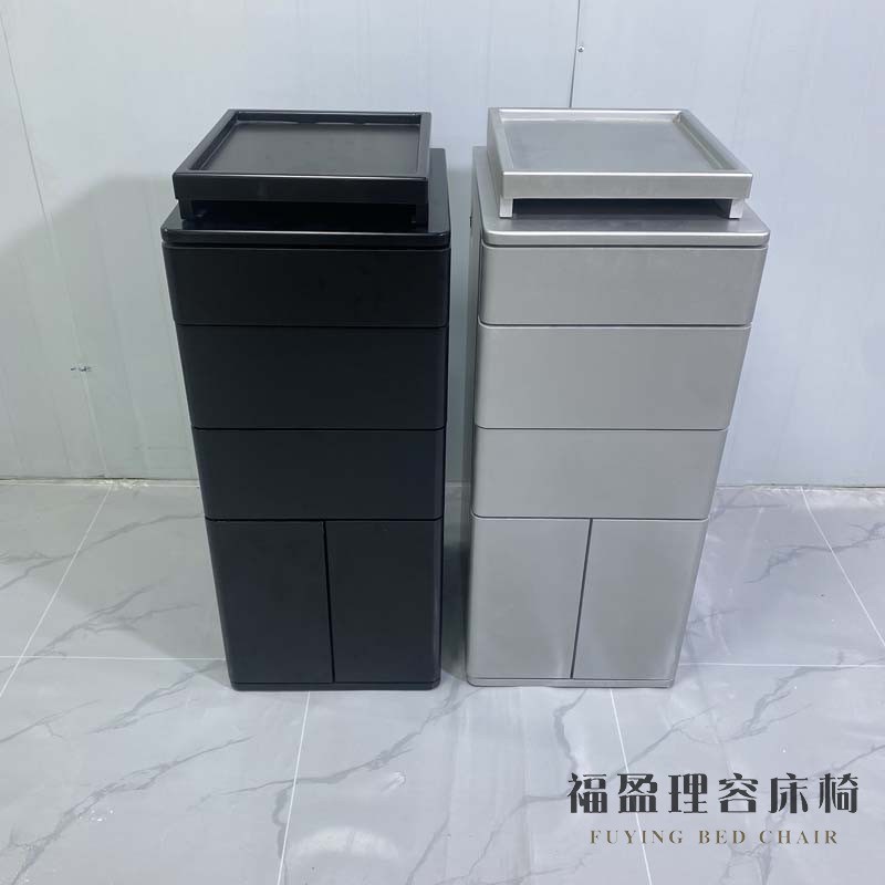 新款理发店工具柜发型师专用美发店落地柜子发廊烫染区储物柜潮店