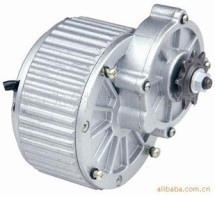 尤奈特永磁直流有刷减速电机MY1018-450W24V 36v电动自行车车配件