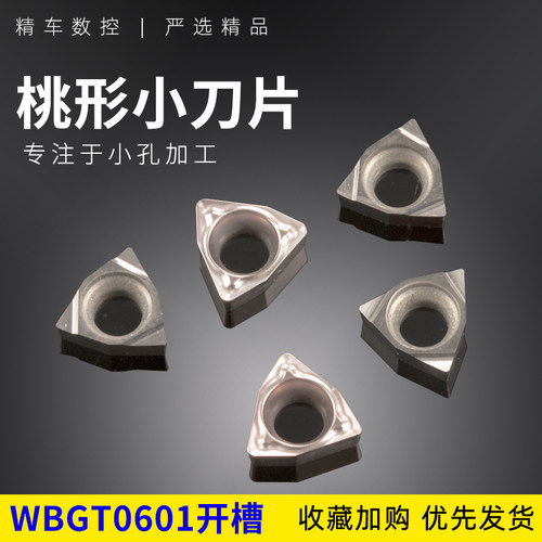 数控车床刀具刀杆车刀片WBGT060104L-F TN60极小内孔刀片刀头