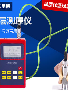 leeb222磁性涡流两用分体涂层测厚仪  高精度油漆镀层厚度测量仪