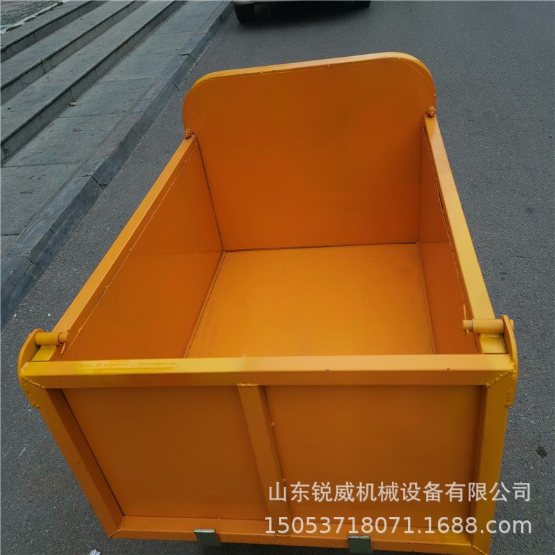 三开门方斗灰斗车 工地用手推搬运车 水泥砂浆拉砖车 Z电动手推车