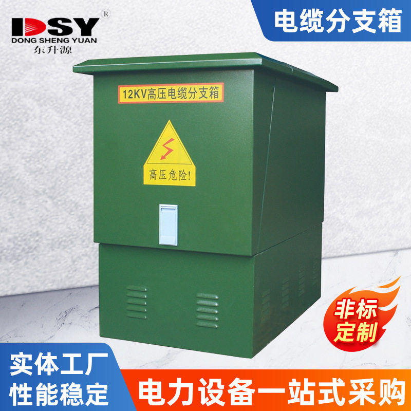 批发12KV高压电缆分支箱630A户外欧式电缆分接箱不锈钢电缆分接箱