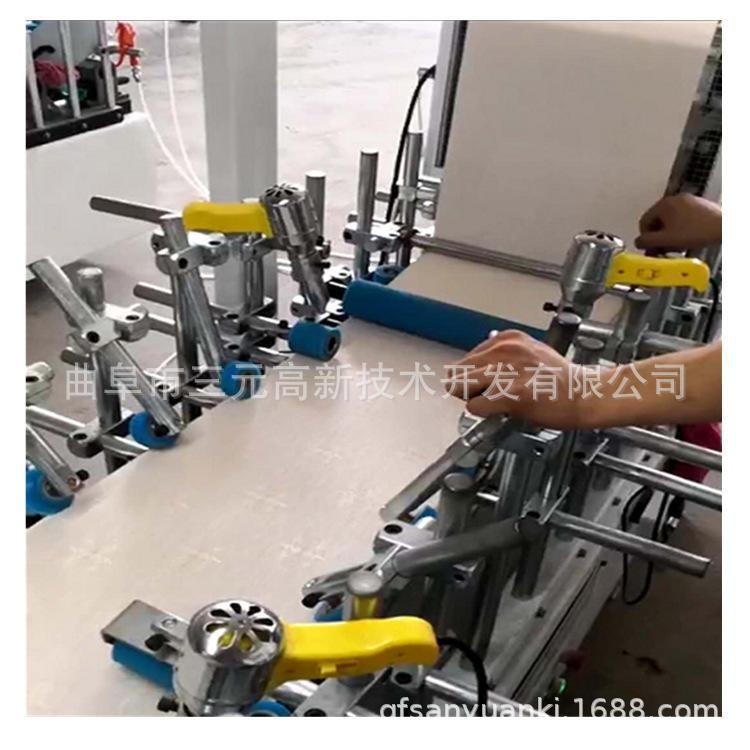 门套踢脚线PVC网格布包覆机