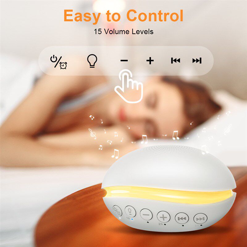 白噪音睡眠音箱迷你便携式可定时呼吸H灯婴幼儿安抚入睡白噪音机