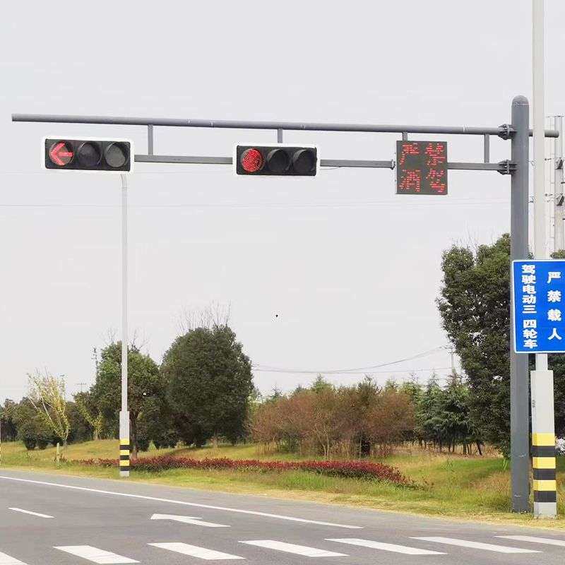 源头厂家高速路口道路交通信号灯 L型双横臂式交通信号灯红绿灯