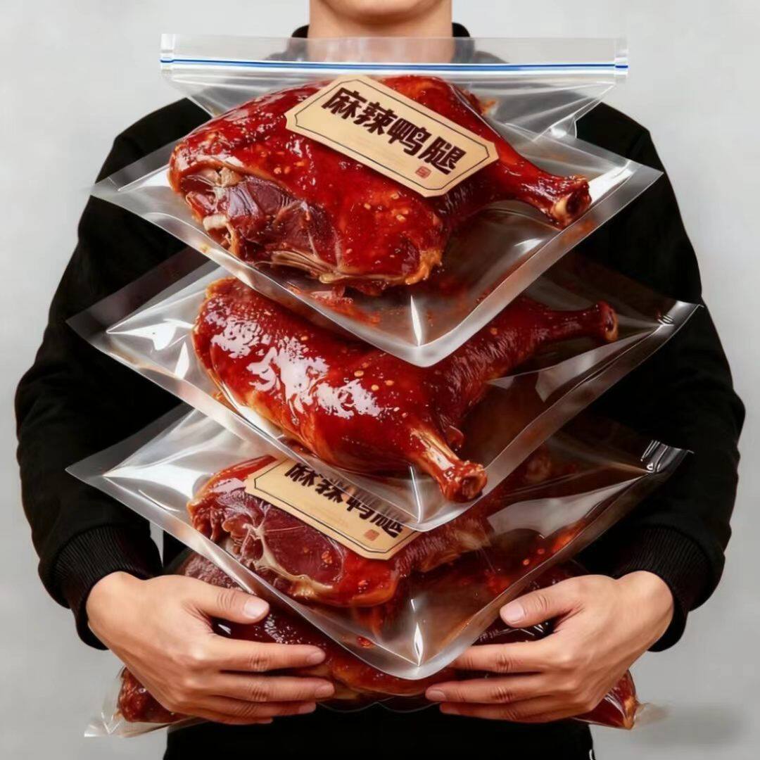 6 只麻辣大鸭腿】正宗川味麻辣鸭腿新鲜真空包装即食解馋美味鸭腿