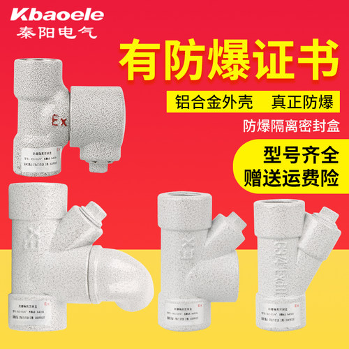 防爆隔离密封盒BCG-Y型G3/4 DN15/20 G1寸铝合金密封接头密封盒