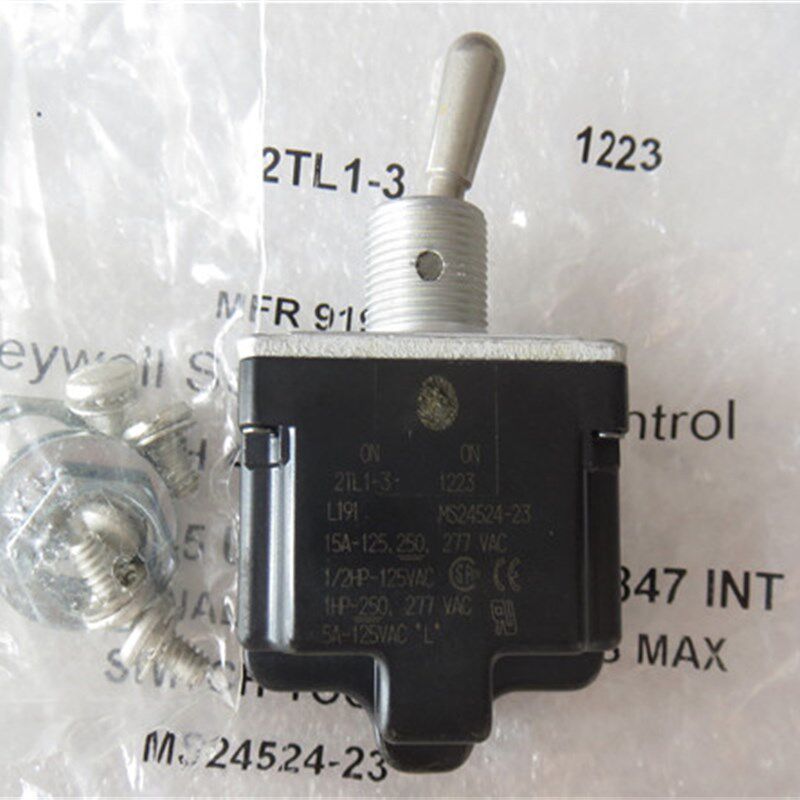 2TL1-3进口美国Honeywell防水防尘大钮子开关6脚2档摇头开关15A