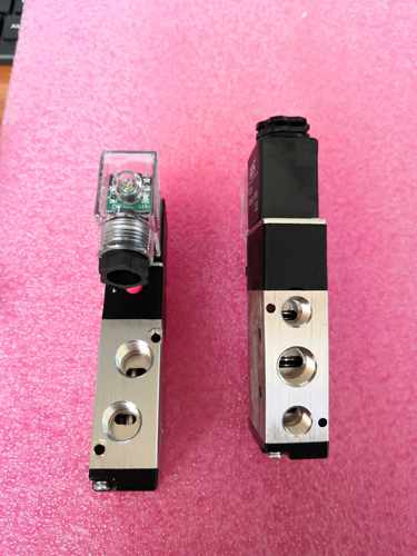SMT半自动印刷机带电子阀气缸4V210-08厂家直销 24V