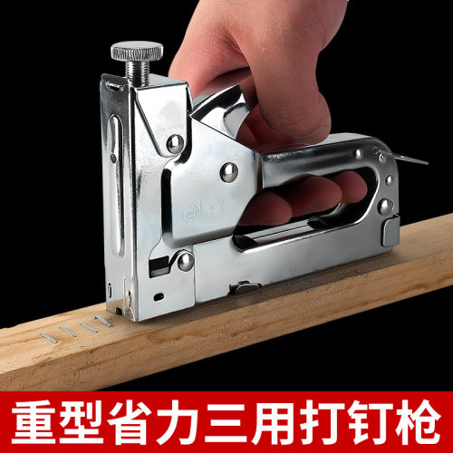 手动气钉枪码钉射钉枪钢打钉器专用线槽神器直钉u型马丁木工工具