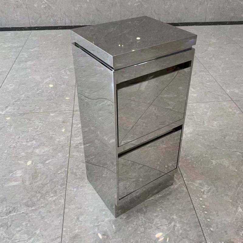 理发店工具柜发型师抽屉式美发产品落地柜子发廊专用不锈钢储物柜