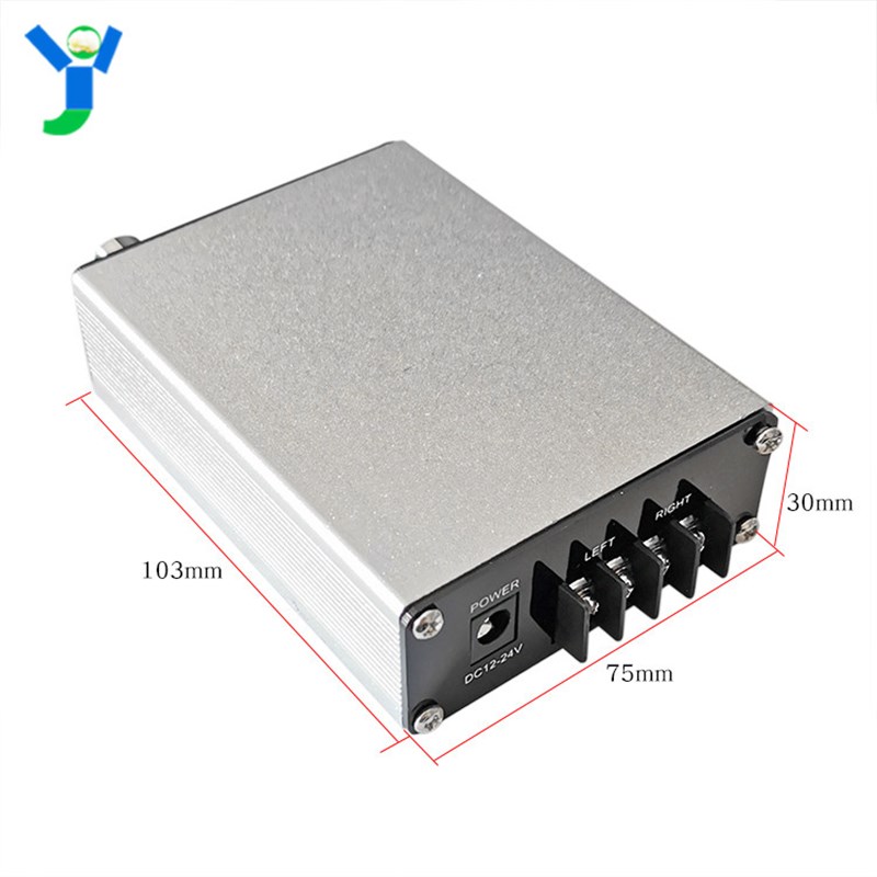 TPA3116D2数字功放机2.0双声道60W*2大功率音频放大板支持AUX输入