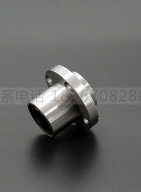 导向嵌入圆法兰轴承加长LMFP6 8 10 12 16 20 25 30 35 40 50UU短