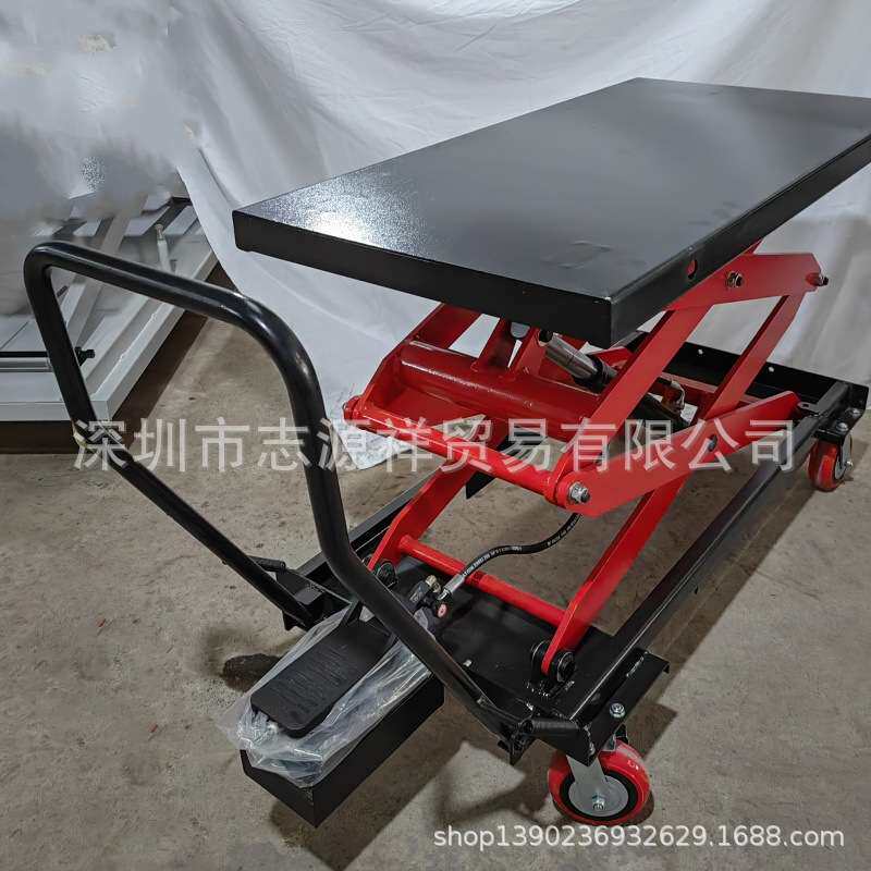 液压升降平台车发动机波箱拆装移动平台推车新能源汽车电瓶举升机