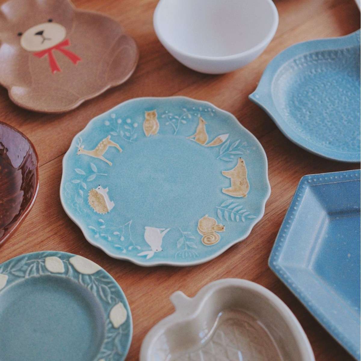 YOSHIZAWA吉沢窑/益子烧/手工制餐具C