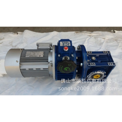 星光传动JWB-X0.75B-190F+NMRV063-30-80B5调速蜗轮蜗杆减速机