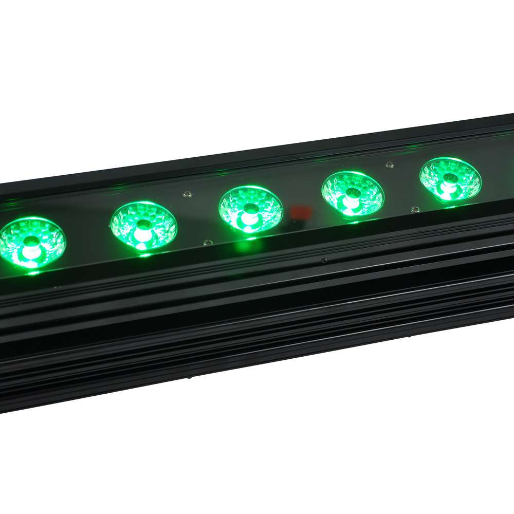 LED点控防水洗墙灯 14颗30WRGB三合一全彩灯珠 户外舞台投光灯