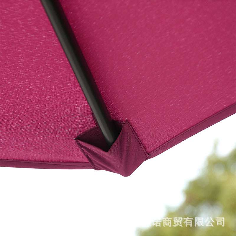 户外庭院休闲桌椅伞组合花园室外奶茶店咖啡厅手摇中柱伞藤椅套装