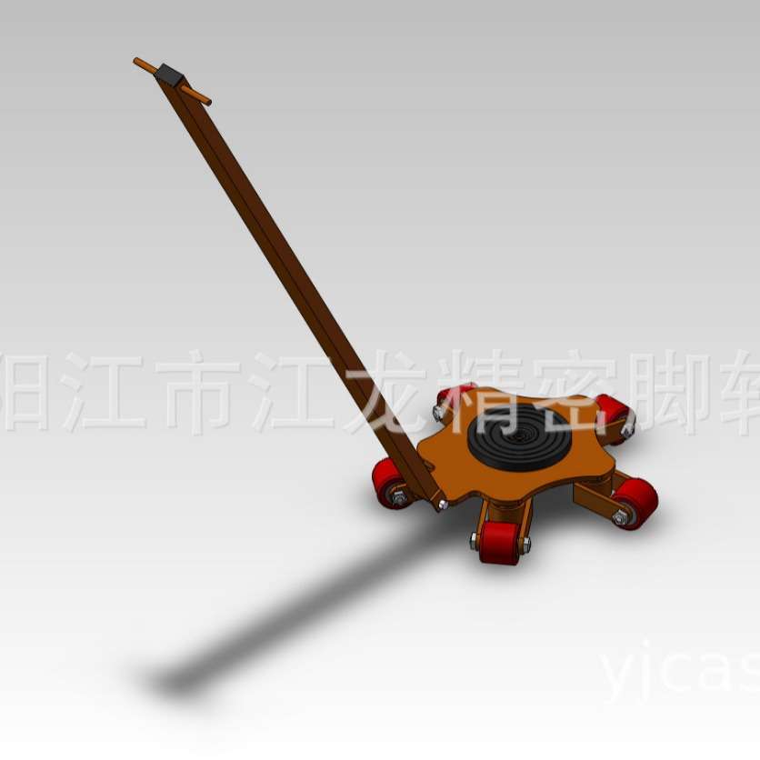 乌龟拖车物流重型音箱推拉车便捷乌龟拖车轮大型机器平板拖拉脚轮