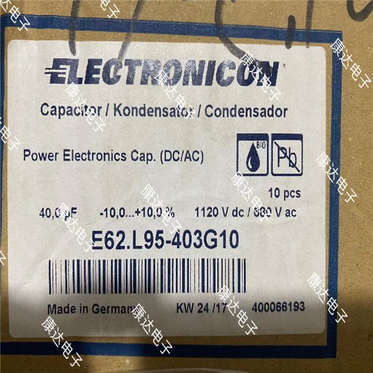 ELECTRONICON 德国电容 薄膜电容E62.N16-303L30 MKP 750V3×30uF