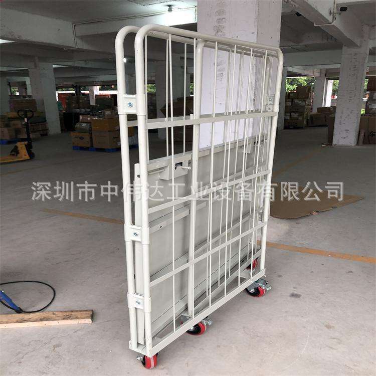 厂家直销电商快递物流分拣车移动钢制手推折叠台车拣货车加厚