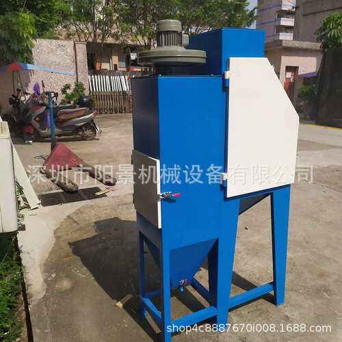 河北环保箱式喷砂机  五金模具手动喷砂机  6050小型喷砂机