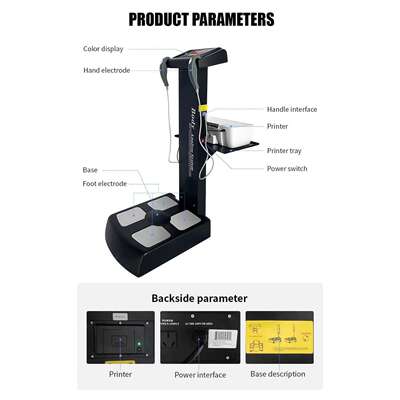 Supply body composition analyzer and health body fat scale
