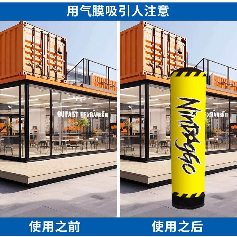 发光充气灯柱路引餐饮开业夜光灯箱户外赛事展会广告牌气柱充气式