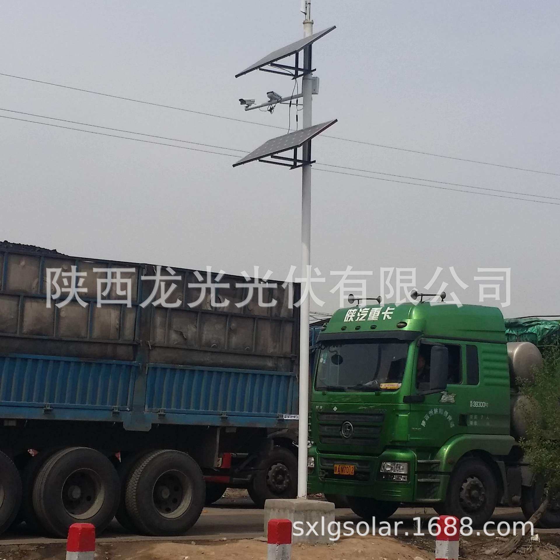 厂家新款森林防火太阳能监控供电系统林场DC24V用光能发电设备
