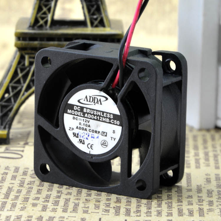 原装正品 ADDA AD0412HB-C50 DC12V 0.10A 监控录像机散热风扇