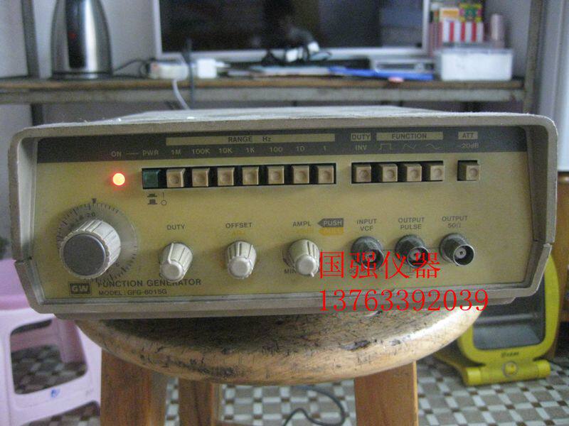 台湾固纬 GFG-8051二手函数信号发生器0.2HZ-2MHZ 二手发生器