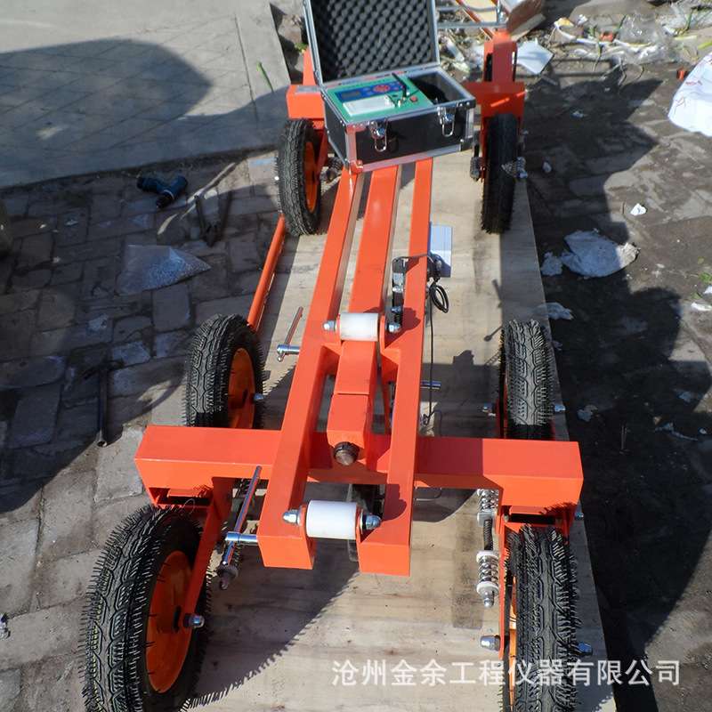 公路连续式八轮平整度仪 LXBP-6型路面平整度仪 八轮平整度测定仪