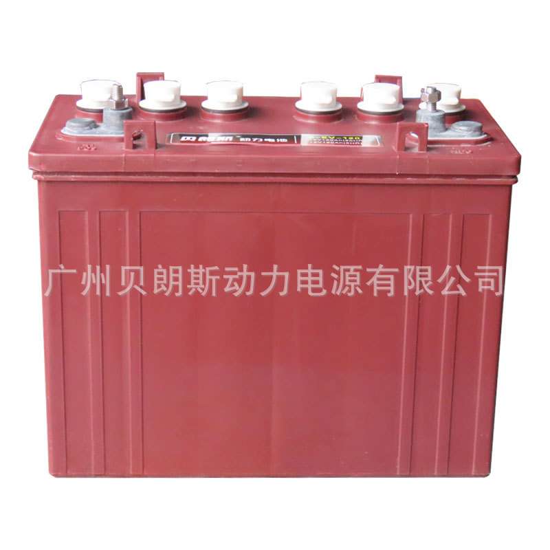 铅酸动力电池 6-EV-120/12V120Ah 观光游览车蓄电瓶 板式