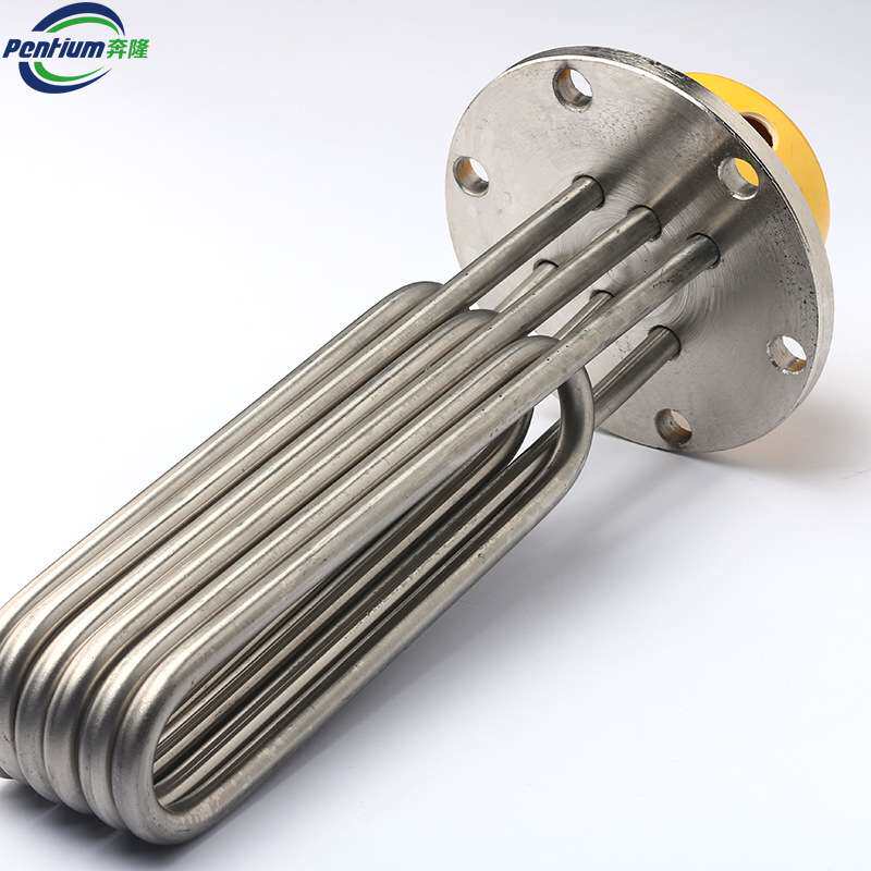蒸烫机加热管蒸汽锅炉电热管140法兰加热管220V/380V6/12/18/24KW