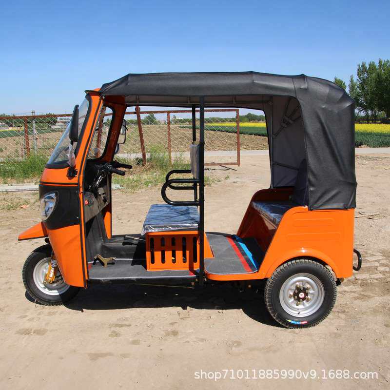 外贸版三轮嘟嘟车非洲版燃油三轮车载客外贸电动三轮嘟嘟车TUKtuk