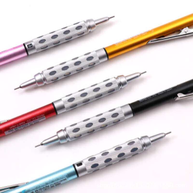 派通(Pentel)0.5mm自动铅笔 全金属杆低重心活动铅笔 PG1015C