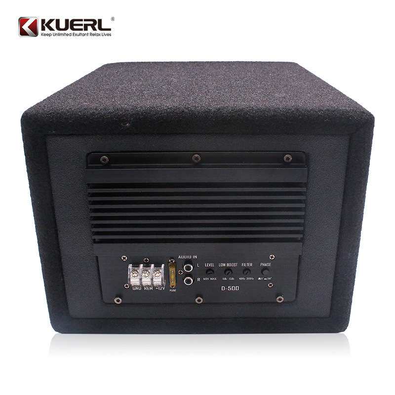 厂家 6.5寸车载音响改装双磁双音圈超重大功率有源汽车低音炮