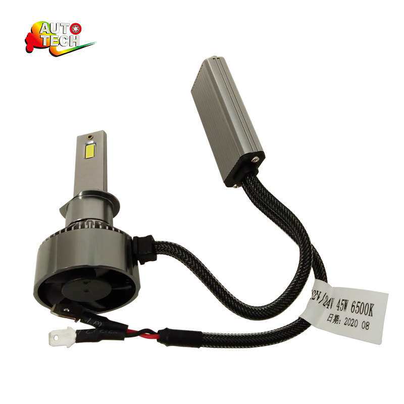 F6汽车大灯H7H1大功率45WH4雾灯H3H11远光灯9005聚光9006汽车灯泡