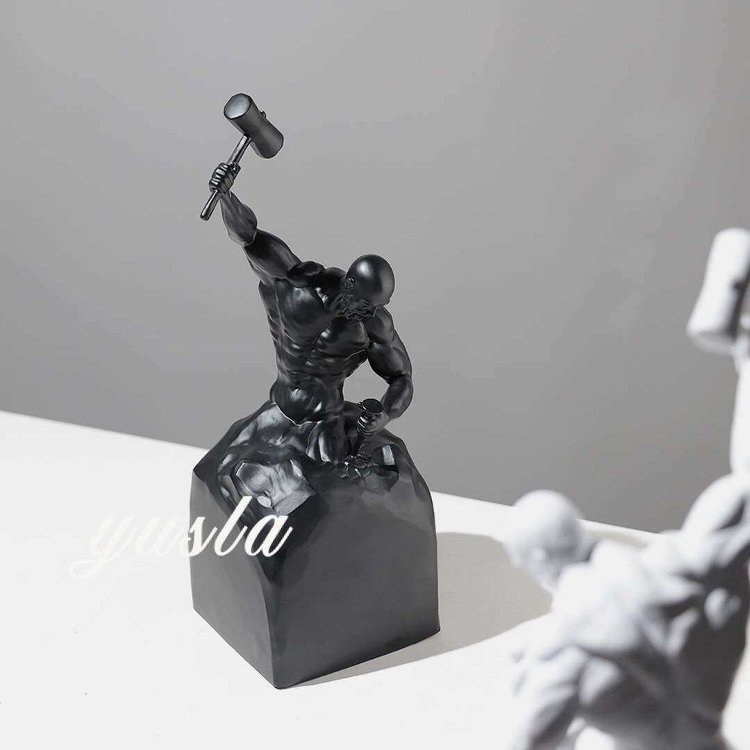 现代简约样板房间书房柜酒柜电视柜玄关摆件家居展厅软装饰品