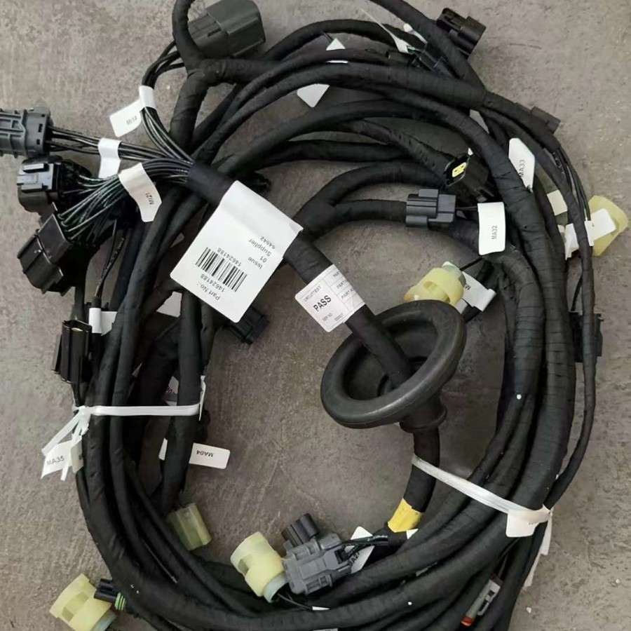 沃尔55B发动机线束 挖掘机全车配件驾驶室 液压油缸油管
