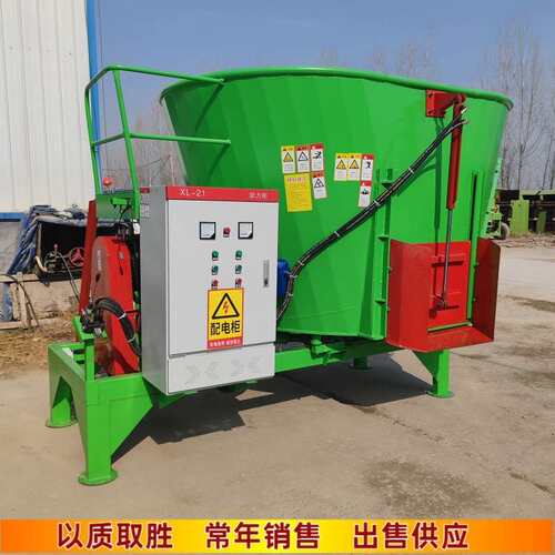 立式10立方tmr搅拌机  牛羊养殖场搅草机 自动混料TMR拌草机
