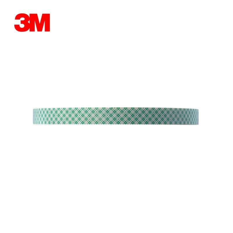 3M4026双面胶白色绿格子加厚丙烯酸泡棉胶带无痕防水耐高温4032
