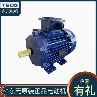 TECO东元三相异步电动机卧式马达AEEV3N 0.75KW 4P
