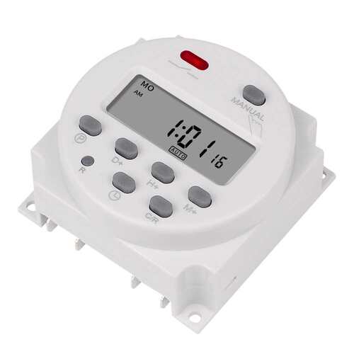CN101A-5V DC微电脑电源时控开关路灯倒计时智能开关可编程定时器