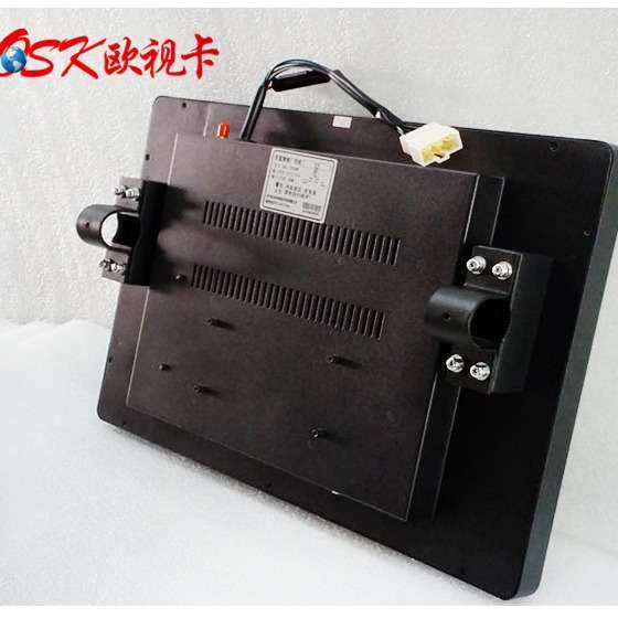 21.5寸车载背挂式广告机HDMI 公交大巴液晶显示器4G网络远程更新